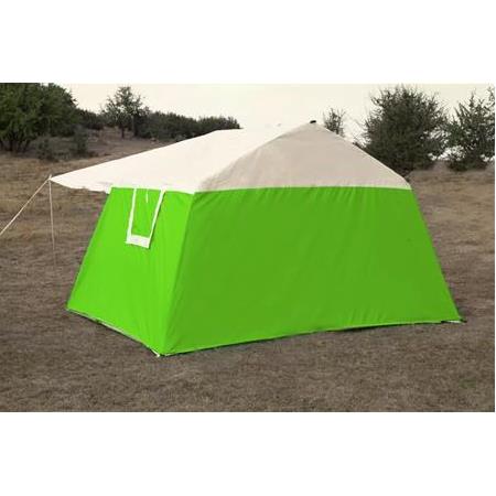 İki Odalı Lüx İmperteks Kamp Çadırı - Fıstık Yeşili